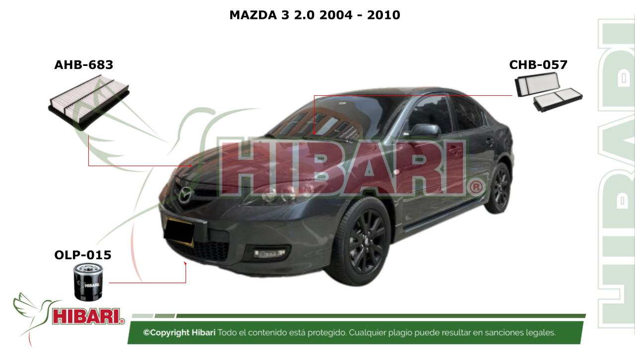 En este momento estás viendo MAZDA 3 2.0 2004 – 2010 (2)
